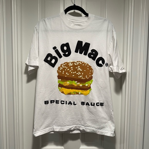 Cactus Plant Flea Market x McDonald's Team Big Mac T-shirt| Color White| Size SM - Picture 3 of 5